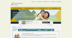Desktop Screenshot of coventryhealthcare.com